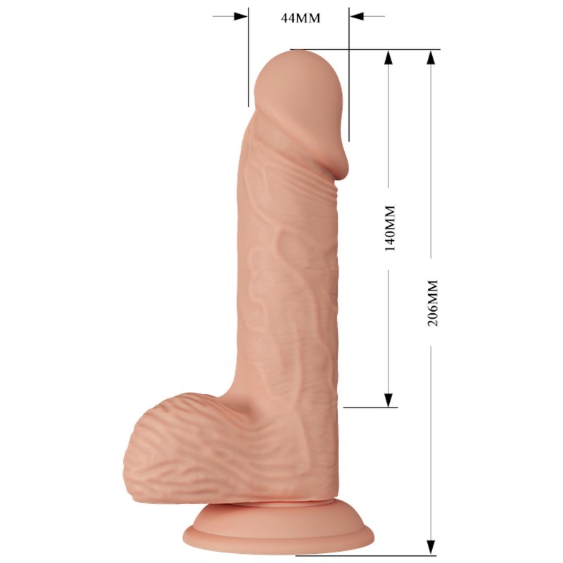 Dildo realistyczny sztuczny penis z wibracjami